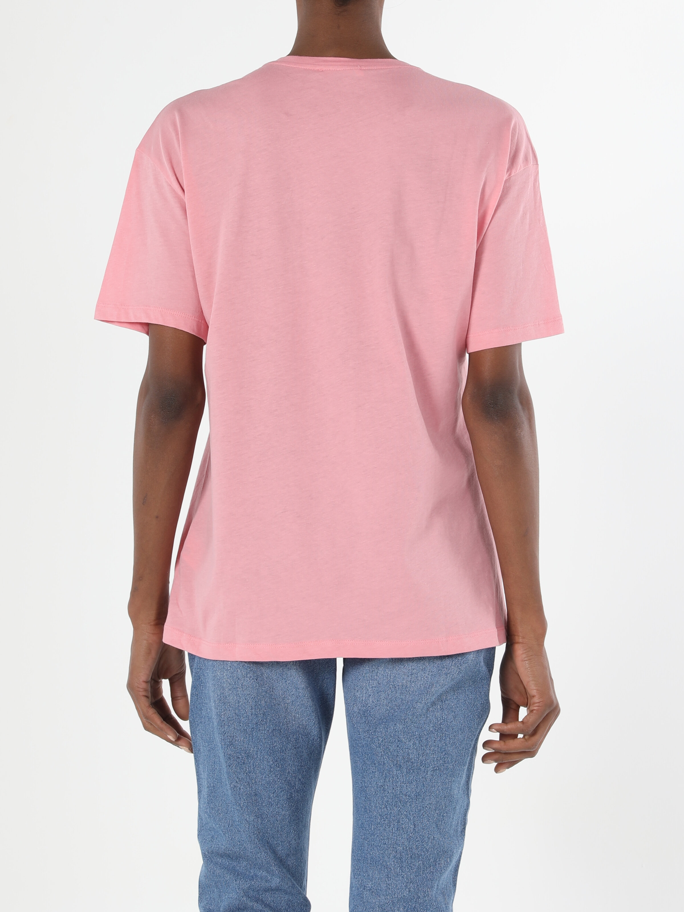 Afișați detalii pentru Roz Femei Tricou Cu Maneca Scurta Comfort Fit