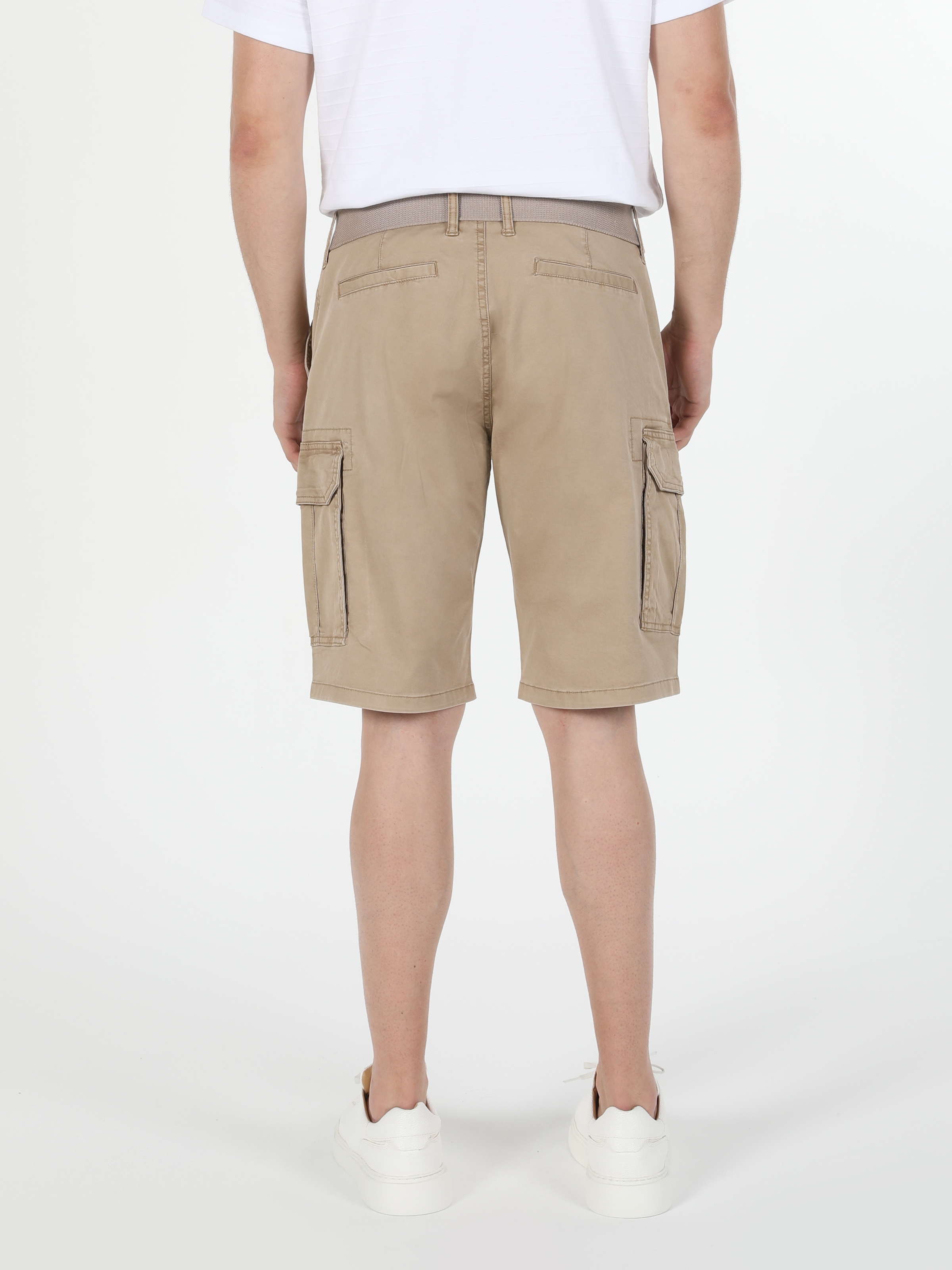 Afișați detalii pentru Short / Pantaloni Scurti De Barbati Maro Regular Fit  