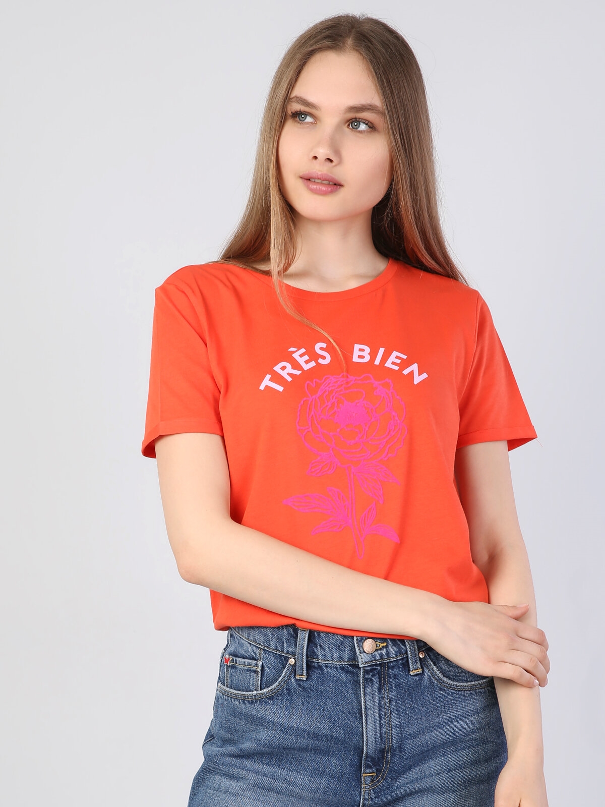 Afișați detalii pentru Tricou Cu Maneca Scurta De Dama Coral Regular Fit 