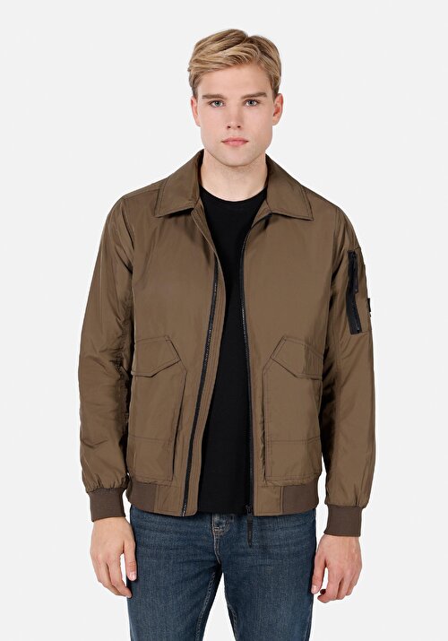 Jacheta De Barbati Verde Regular Fit CL1072109 | Colin's Romania
