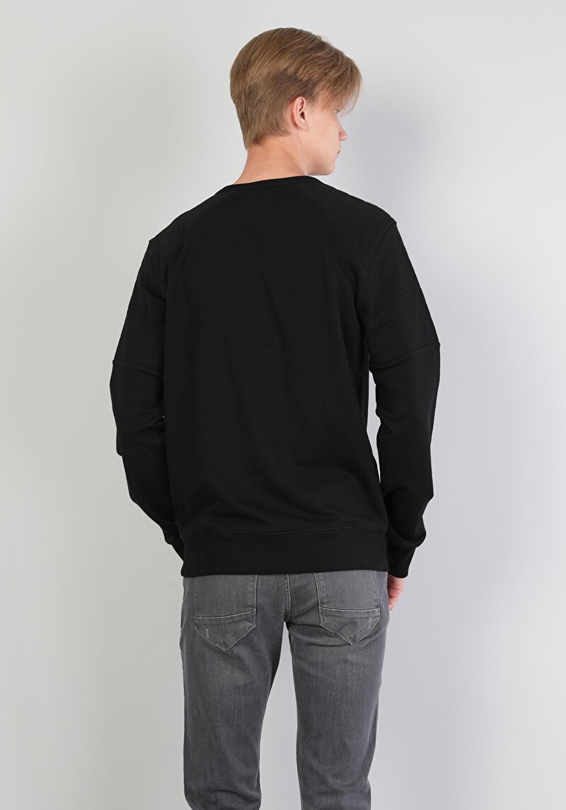 Afișați detalii pentru Hanorac / Bluza De Barbati Negru Regular Fit  Cl1046020