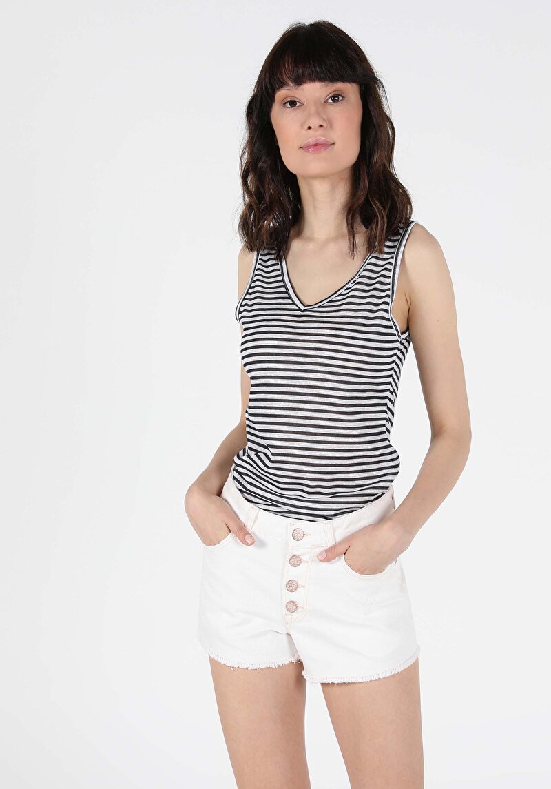 Imagine a Maiou De Dama Negru Slim Fit  Cl1049108