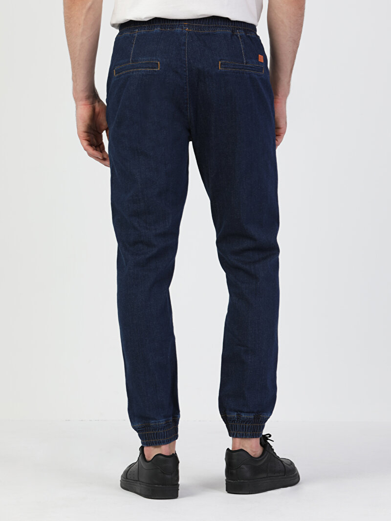 Imagine a Pantaloni De Barbati Albastru Jogger Fit 043 Mark Cl1049644