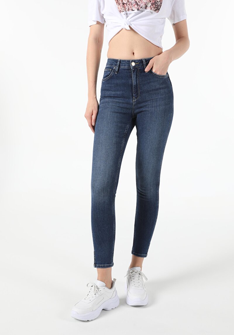 Imagine a Pantaloni De Dama Denim Super Slim Fit 760 Diana Cl1054595