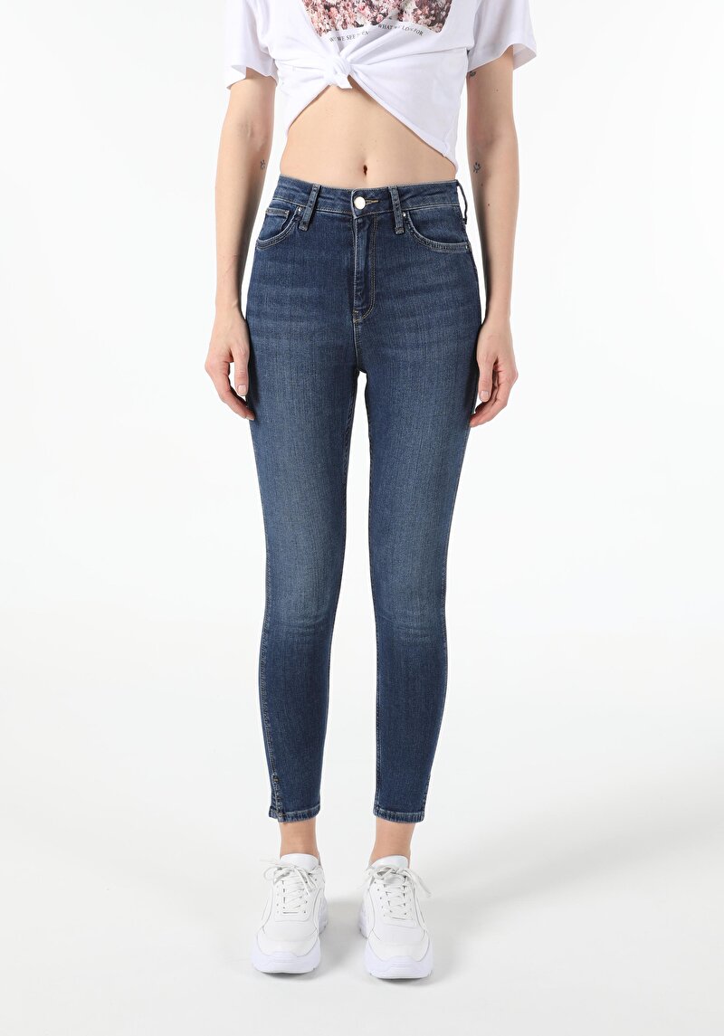 Imagine a Pantaloni De Dama Denim Super Slim Fit 760 Diana Cl1054595