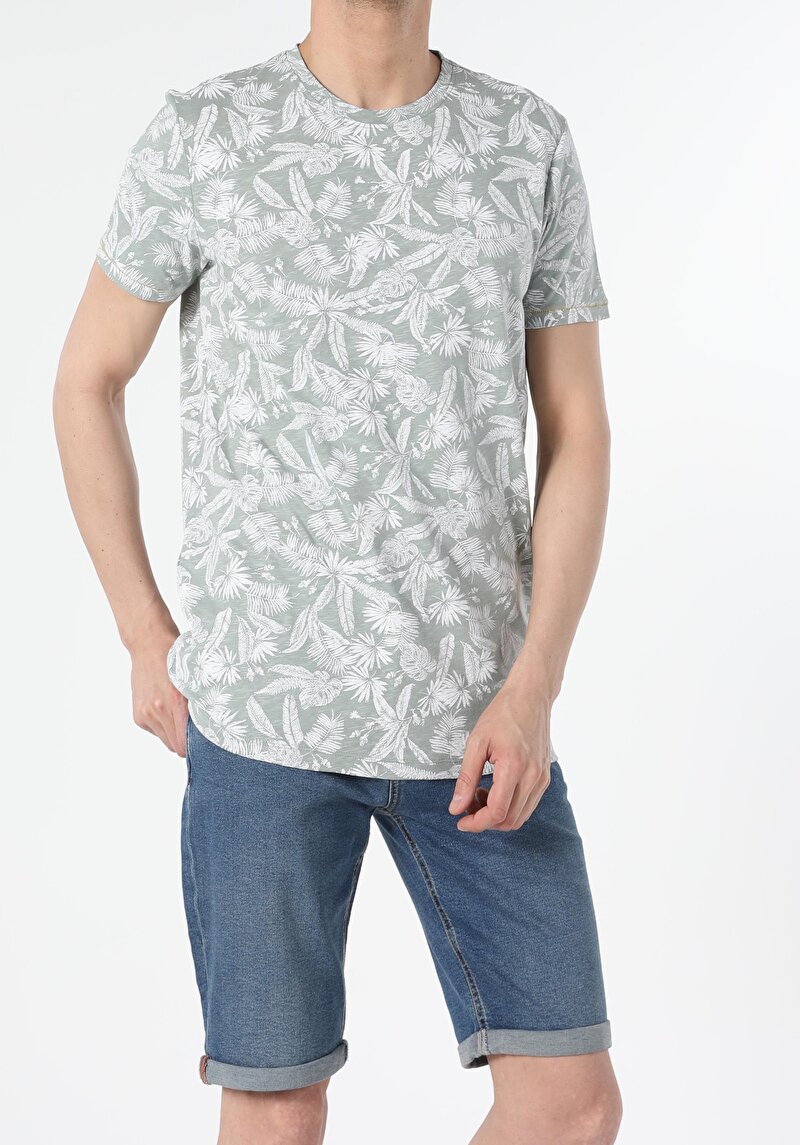 Imagine a Tricou Cu Maneca Scurta De Barbati  Regular Fit  Cl1053915