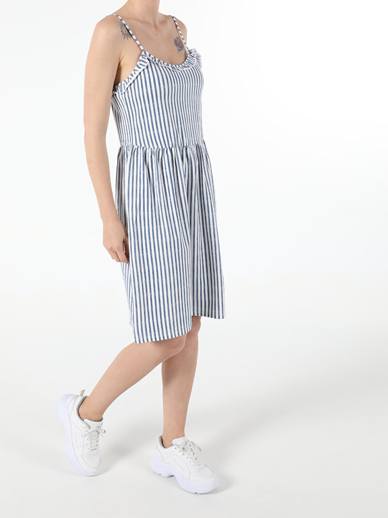 Afișați detalii pentru Rochie De Dama Albastru Regular Fit  Cl1054470