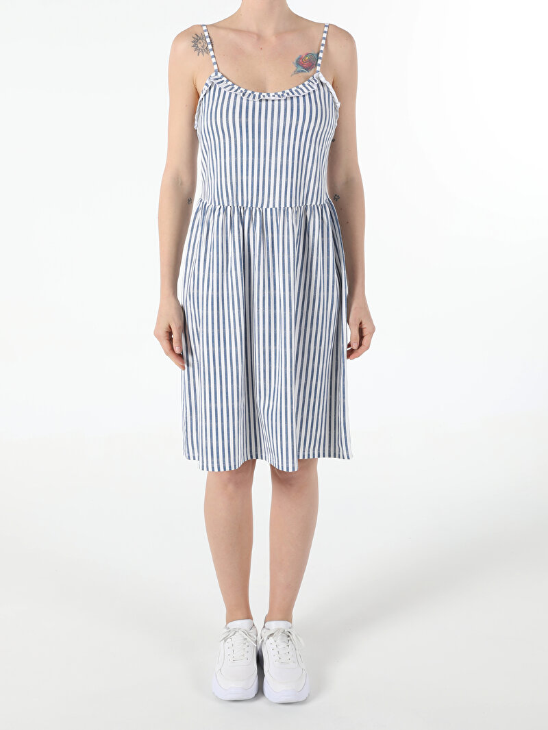 Afișați detalii pentru Rochie De Dama Albastru Regular Fit  Cl1054470