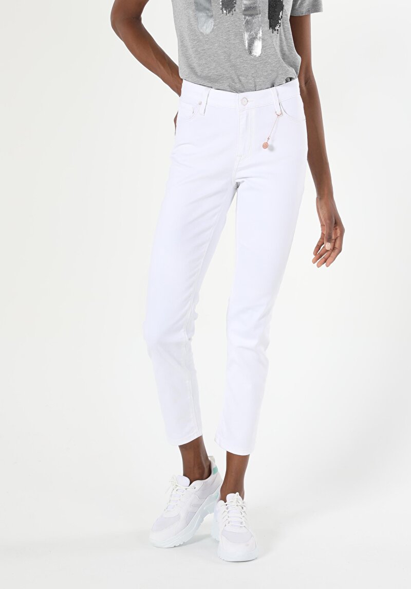 Imagine a Pantaloni De Dama Denim Slim Fit 703 Carla Cl1055527