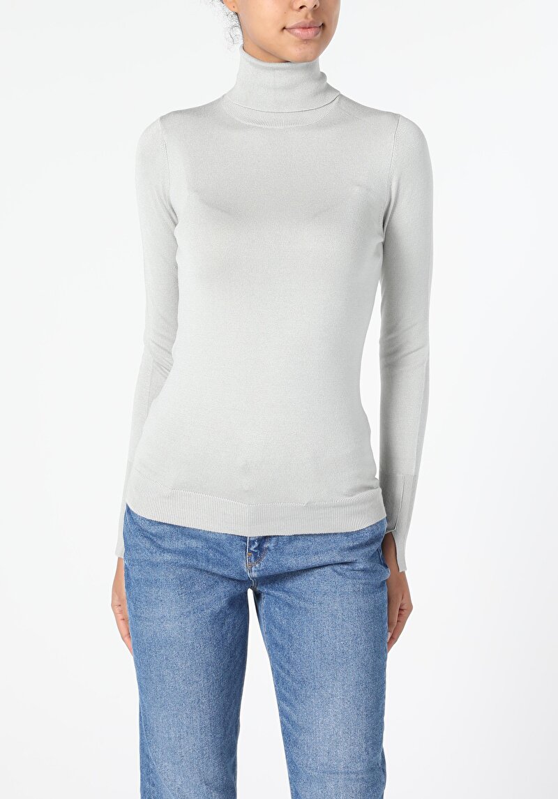 Afișați detalii pentru Pulover De Dama Verde Slim Fit  Cl1051087