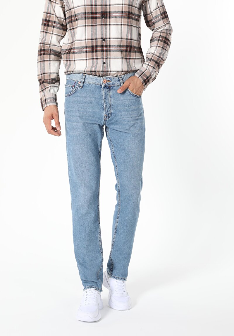 Imagine a Pantaloni De Barbati Denim Regular Fit 045 David Cl1057150