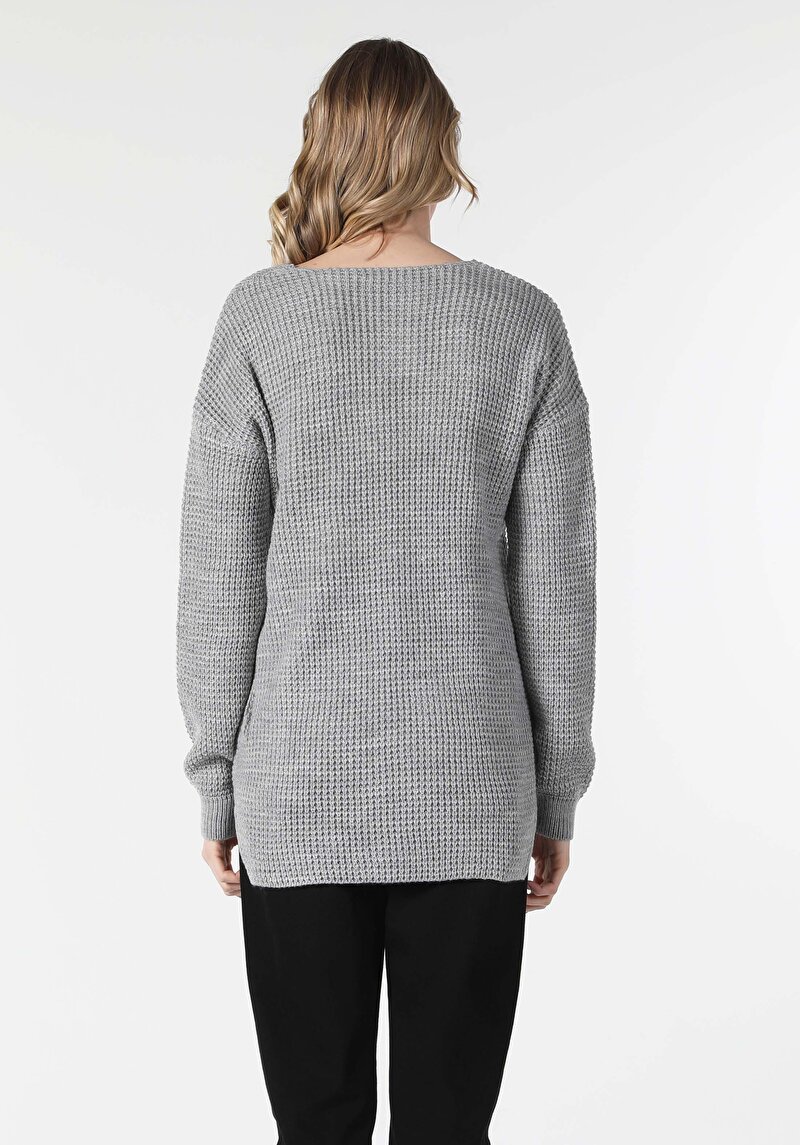 Imagine a Pulover De Dama Gri Regular Fit Cl1052887