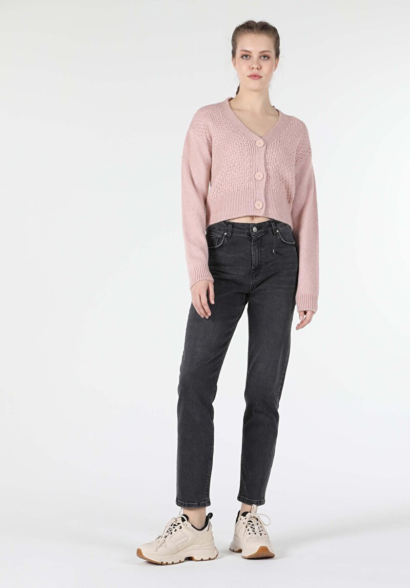 Afișați detalii pentru Cardigan De Dama Roz Regular Fit  Cl1057376