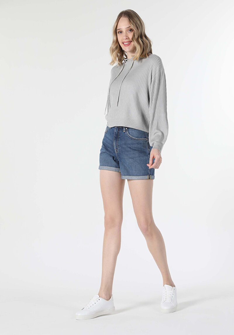 Imagine a Pulover De Dama Gri Comfort Fit Cl1057393