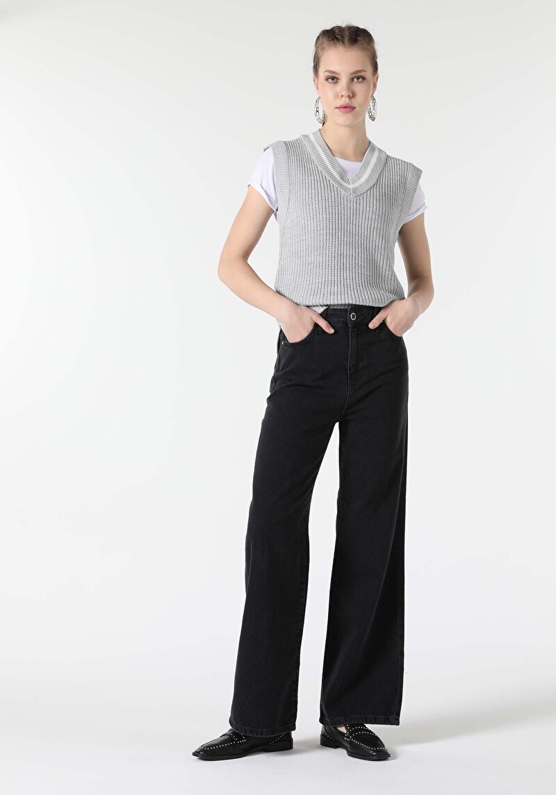 Imagine a Pulover De Dama Gri Regular Fit Cl1057397