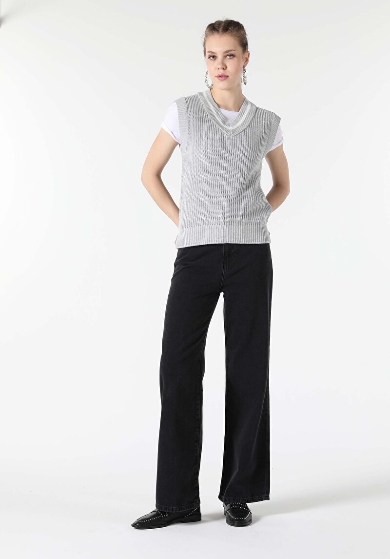 Imagine a Pulover De Dama Gri Regular Fit Cl1057397