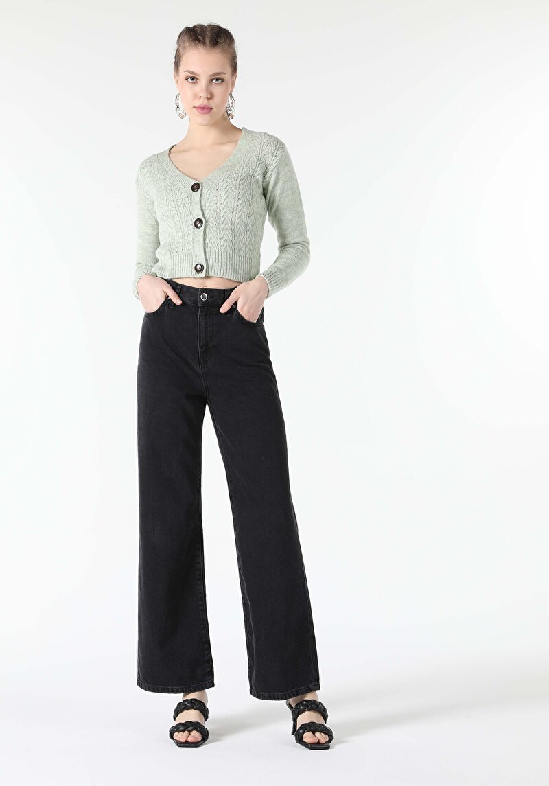 Imagine a Cardigan De Dama Verde Slim Fit Cl1057438