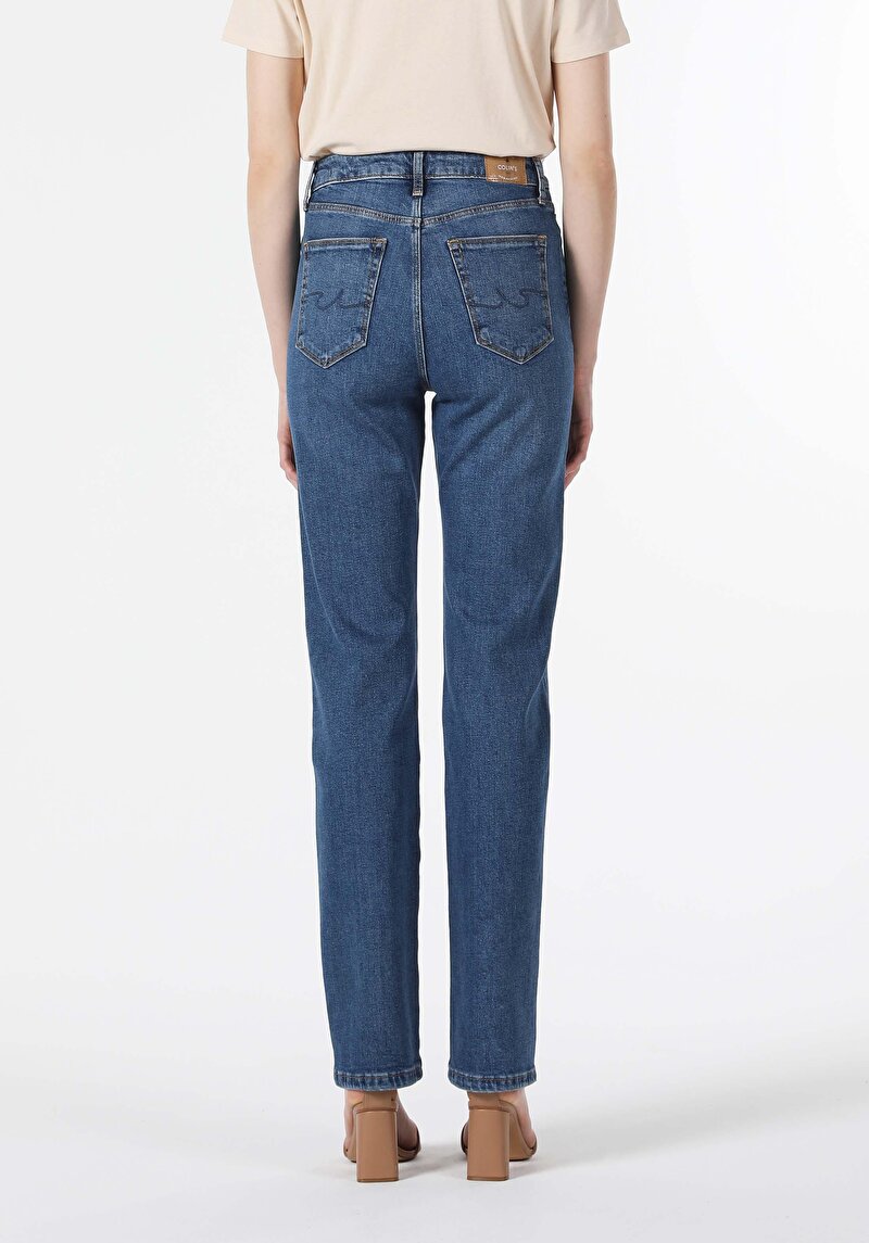 Afișați detalii pentru Pantaloni De Dama Denim Regular Fit 792 Mila Cl1057924