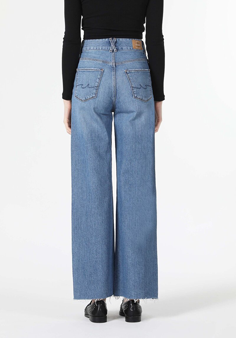 Imagine a Pantaloni De Dama Denim Regular Fit 970 Berry Cl1058024