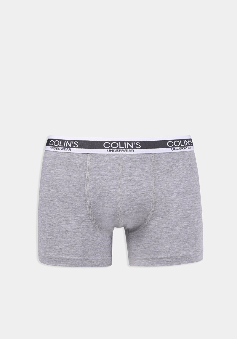 Imagine a Boxer Gri Pentru Bărbați Modern Fit