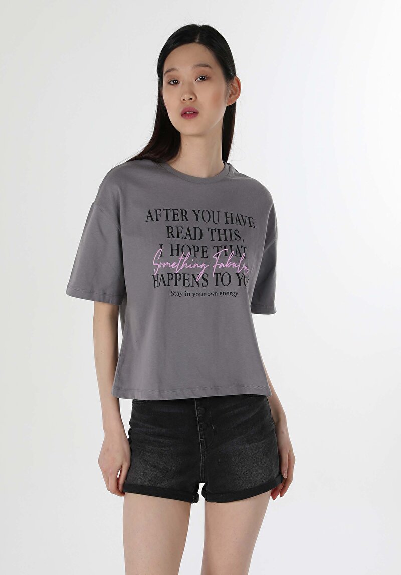 Afișați detalii pentru Tricou Cu Maneca Scurta De Dama  Comfort Fit  Cl1057346