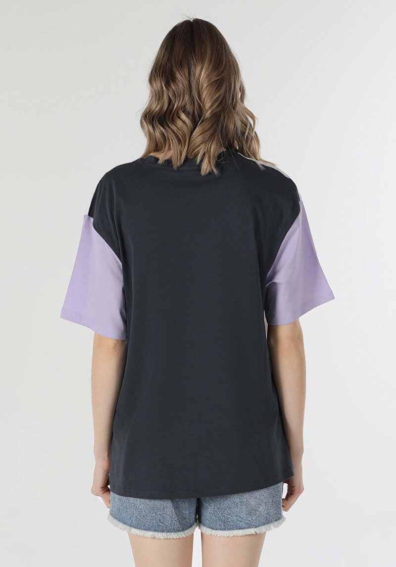 Imagine a Tricou Cu Maneca Scurta De Dama Multicolor Comfort Fit Cl1058258