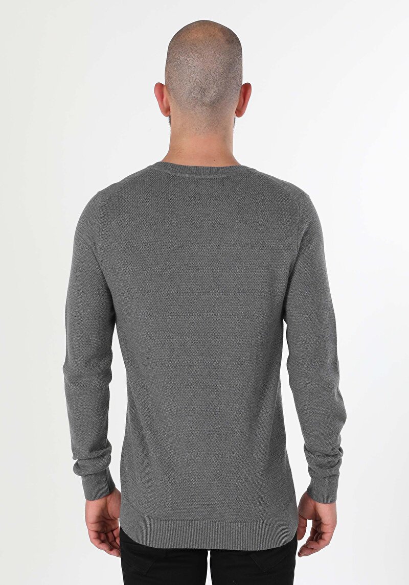 Imagine a Pulover De Barbati Gri Regular Fit Cl1046786