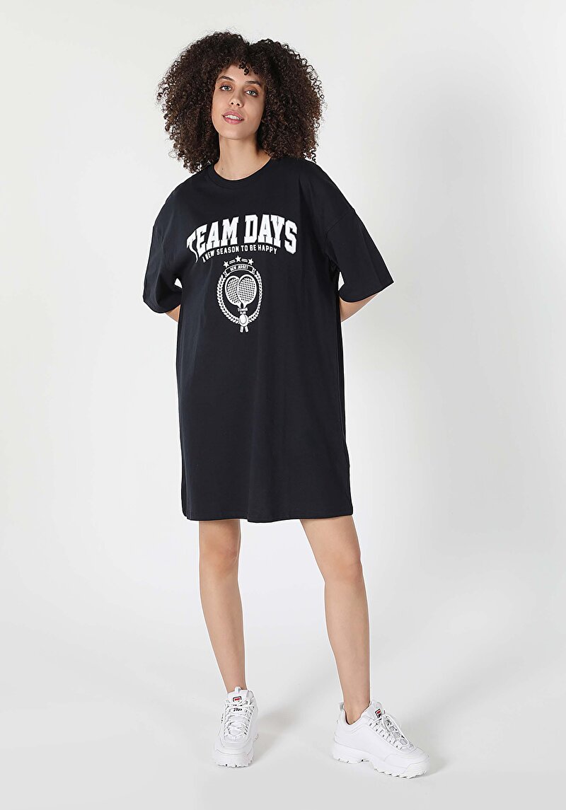 Imagine a Rochie De Dama Albastru Marin Comfort Fit  Cl1058184