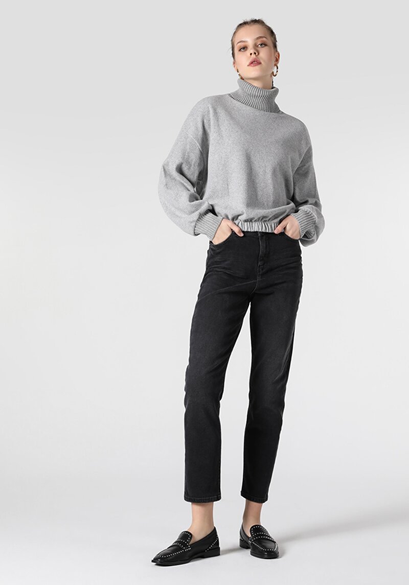 Imagine a Hanorac / Bluza De Dama Gri Regular Fit  Cl1055909