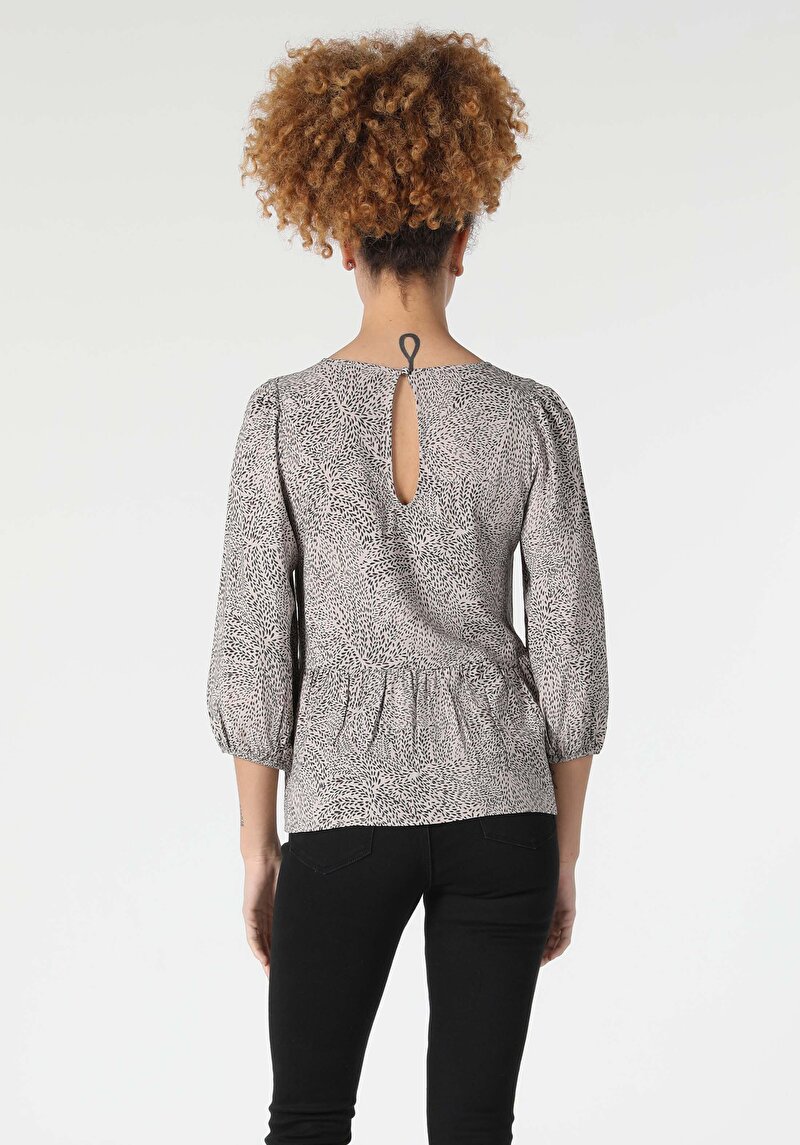 Imagine a Bluza Cu Maneca Lunga De Dama Multicolor Regular Fit Cl1057159