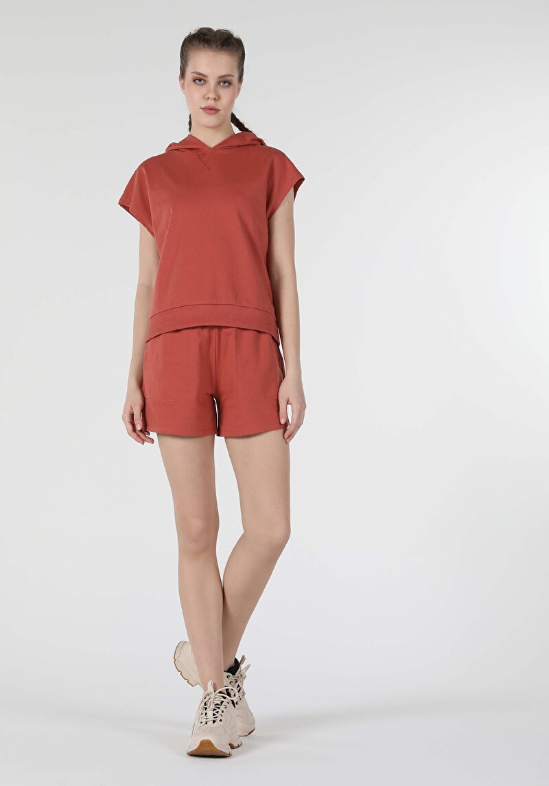 Imagine a Hanorac / Bluza De Dama Maro Regular Fit Cl1058177