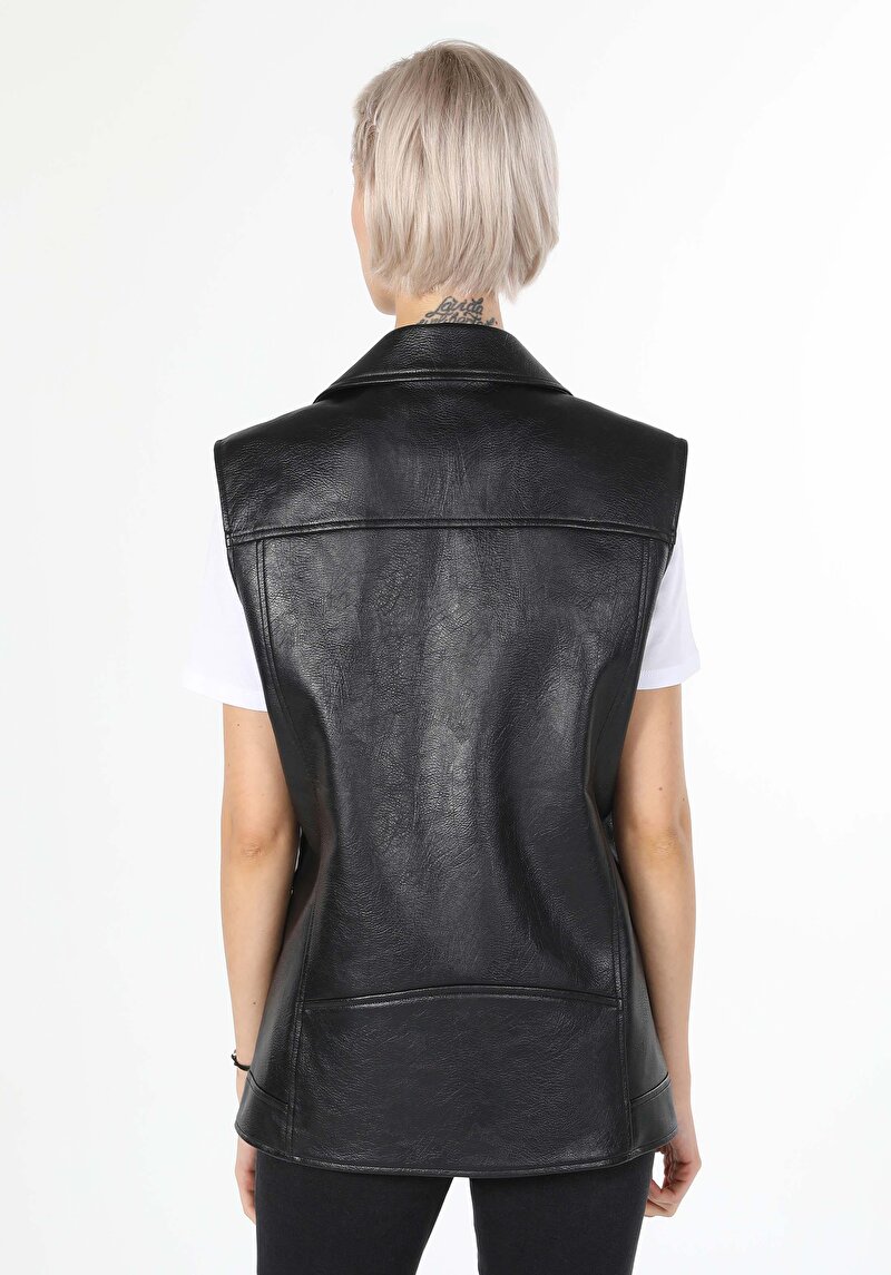 Imagine a Vesta De Dama Negru Regular Fit Cl1060226