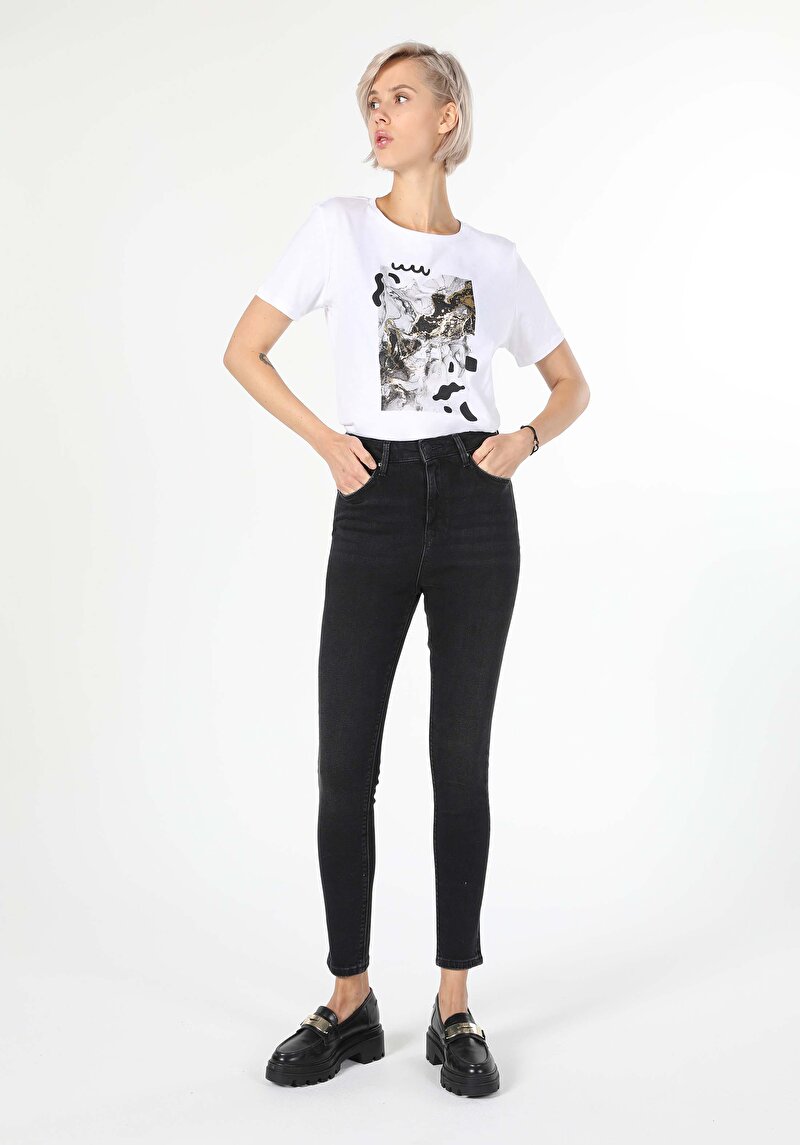 Imagine a Pantaloni De Dama Denim Skinny Fit 760 Diana Cl1060411
