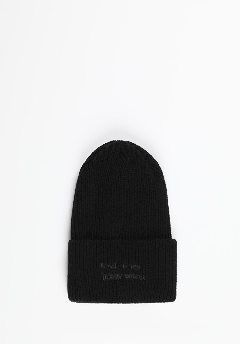 Imagine a Bereta De Dama Negru Modern Fit  Cl1061307