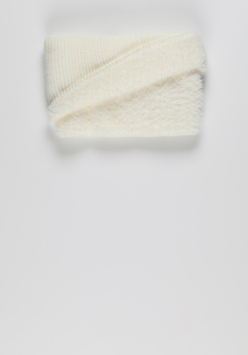 Afișați detalii pentru Eșarfă Ecru Pentru Femei