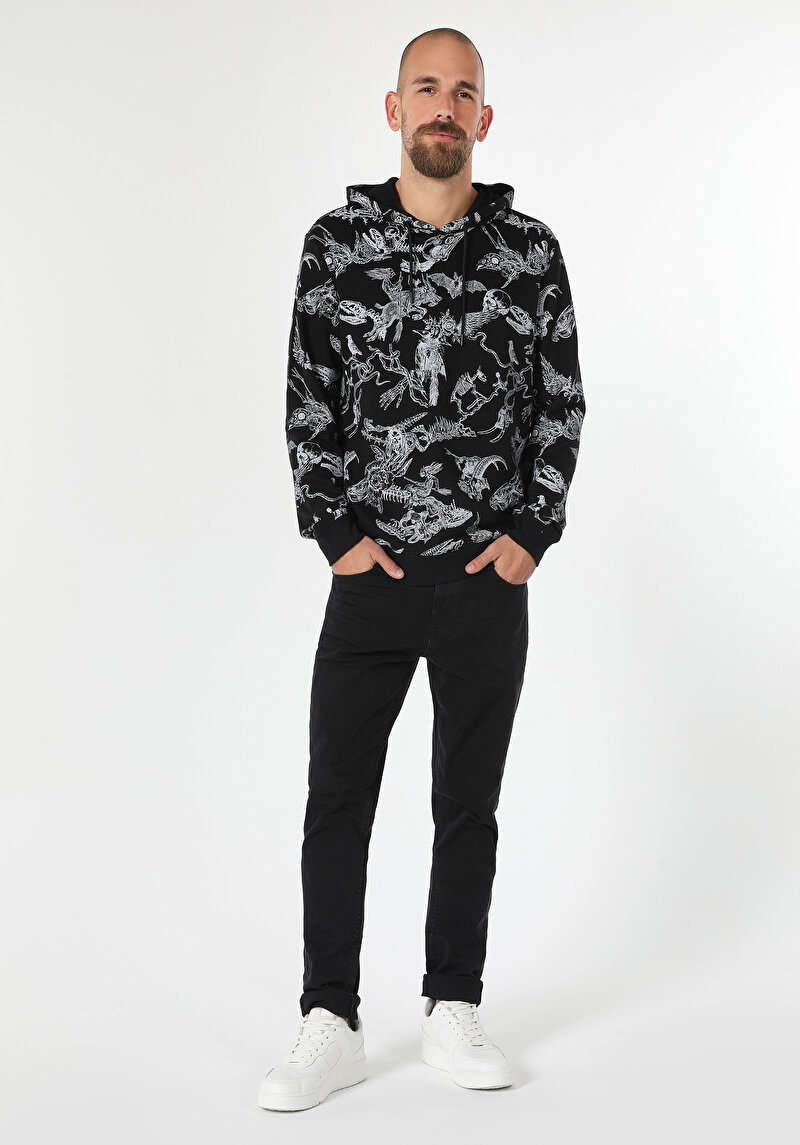 Imagine a Hanorac / Bluza De Barbati Negru   Cl1061533