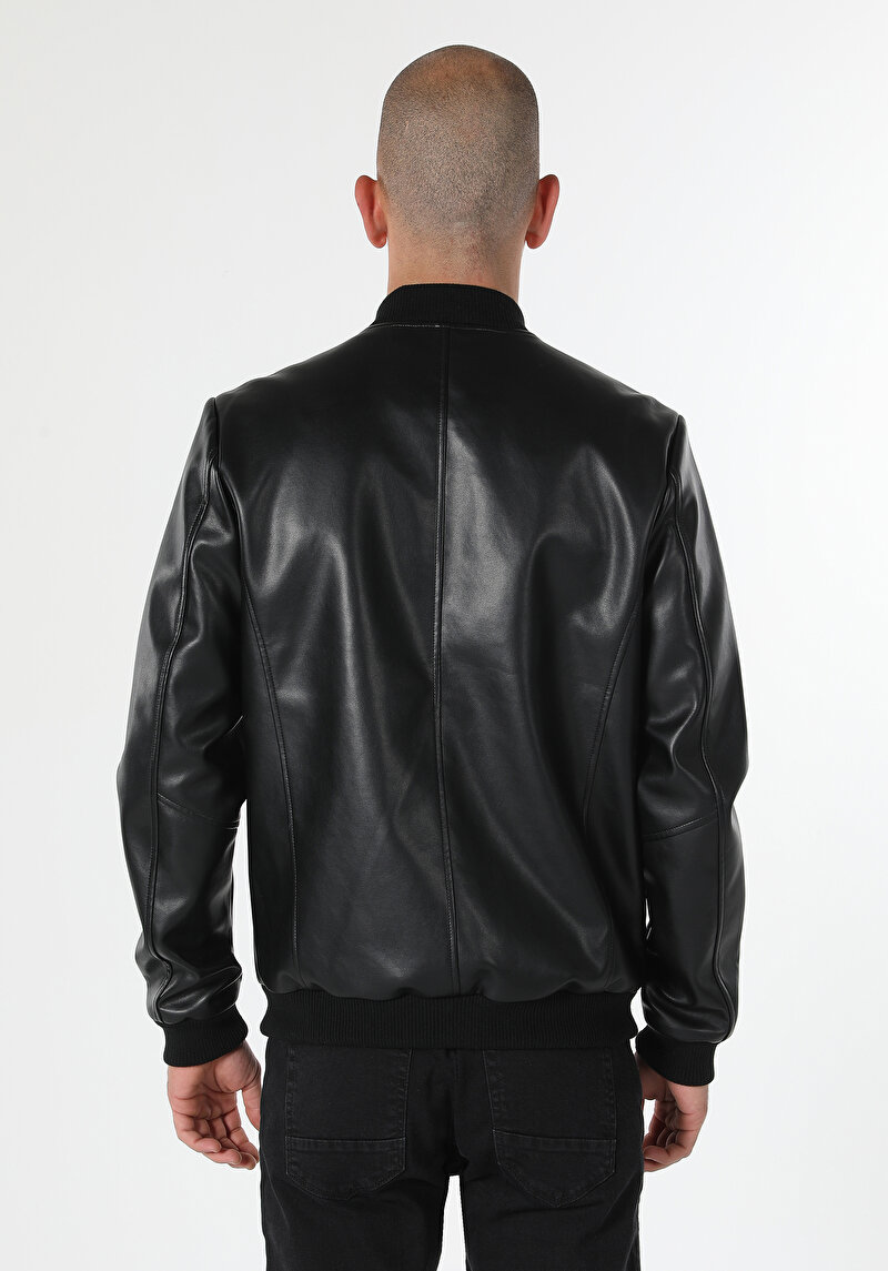 Imagine a Jacheta De Barbati Negru Slim Fit Cl1061851