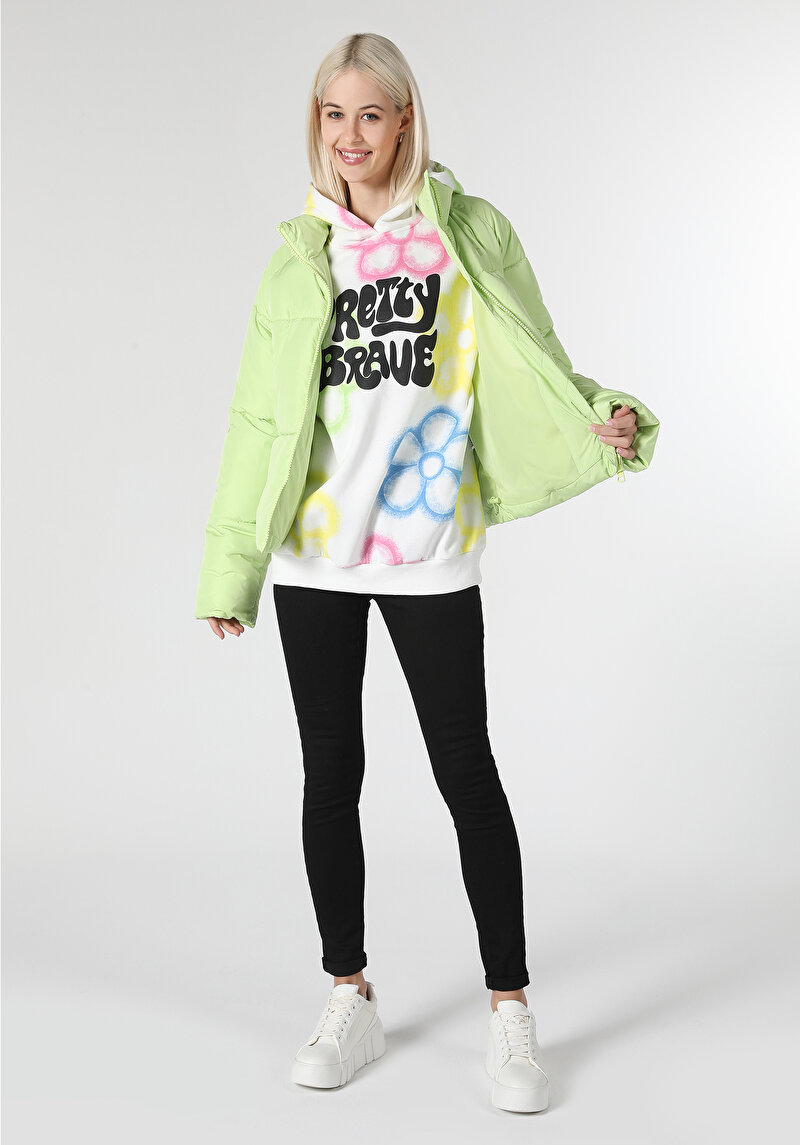 Imagine a Jacheta De Dama Verde Regular Fit Cl1062207