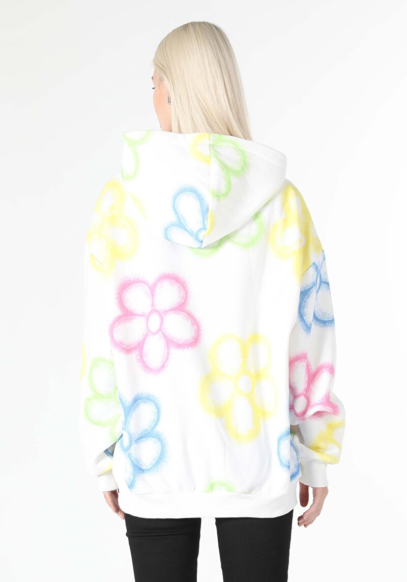 Afișați detalii pentru Hanorac / Bluza De Dama Alb Comfort Fit  Cl1062267