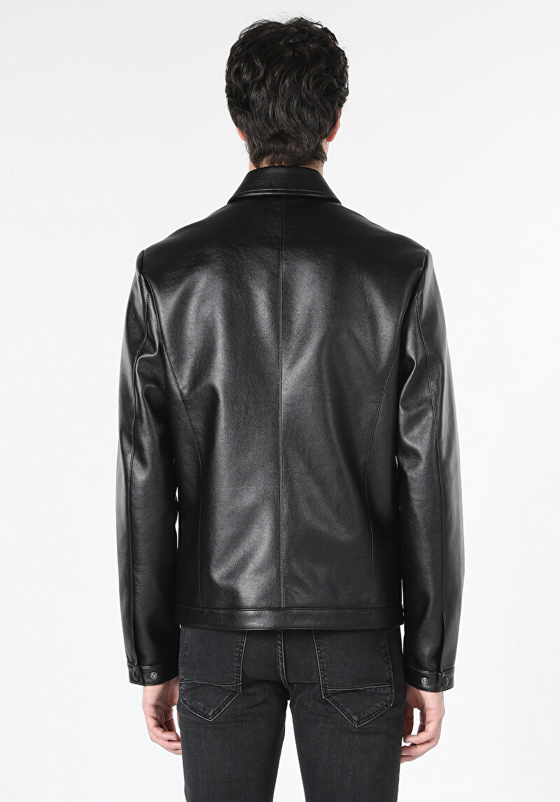 Imagine a Jacheta De Barbati Negru Slim Fit Cl1061852