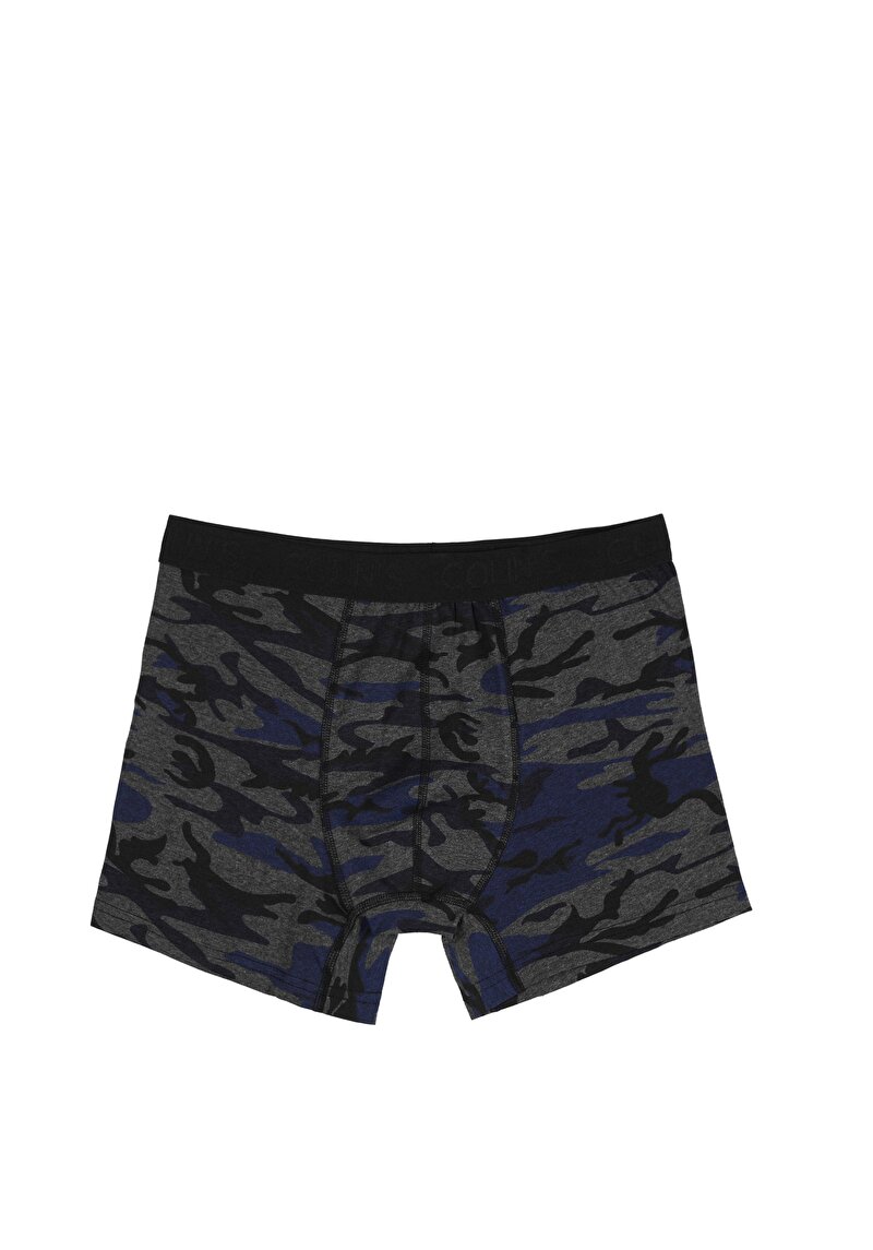 Imagine a Boxer Multicolor Pentru Bărbați Cu İmprimare Modernă