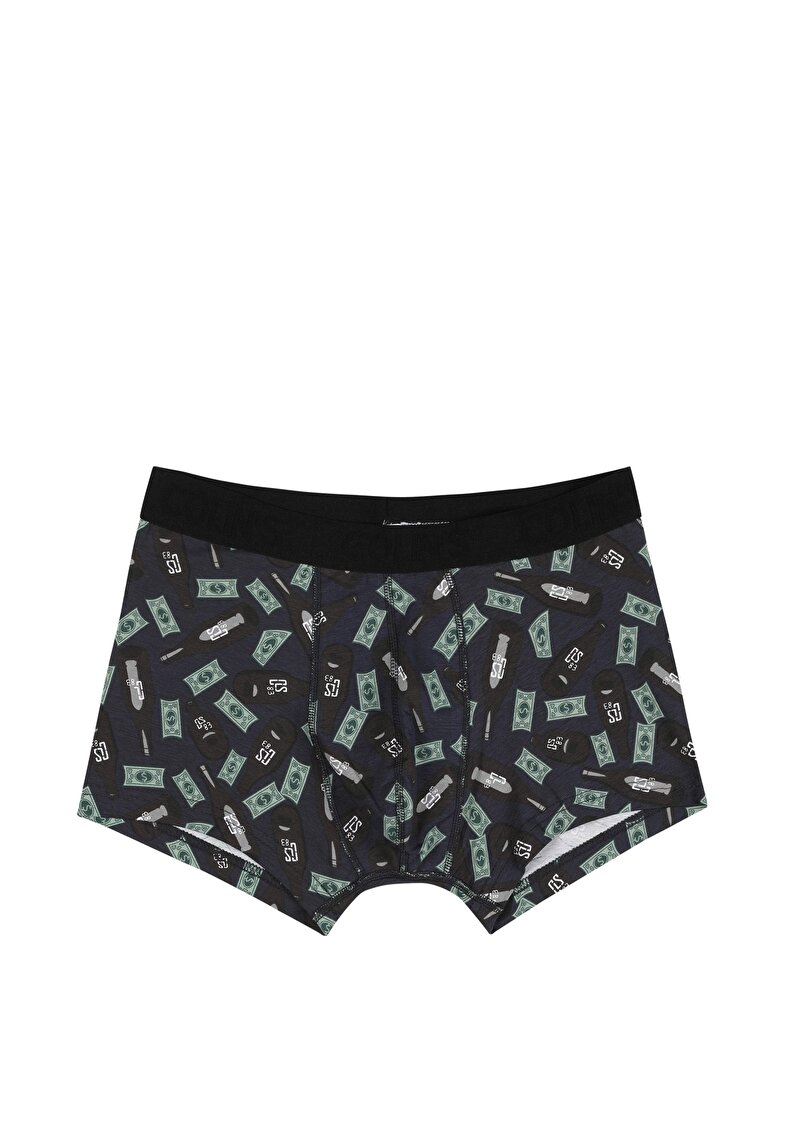 Imagine a Lenjerie Intima De Barbati Albastru Marin Modern Fit  Cl1062160