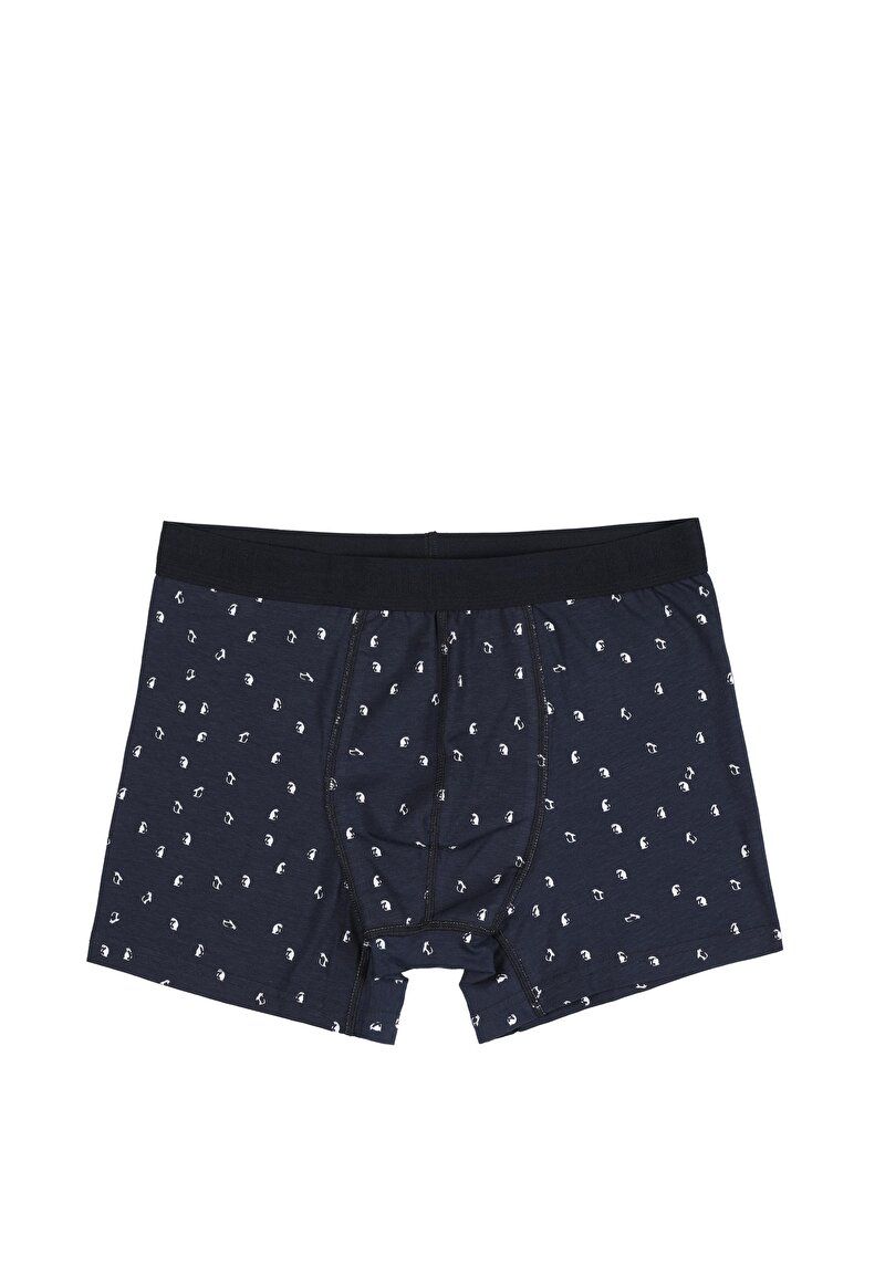 Imagine a Modern Fit Boxer Bleumarin Pentru Bărbați