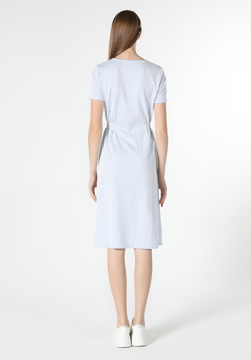 Imagine a Rochie De Dama Albastru Regular Fit  Cl1063263