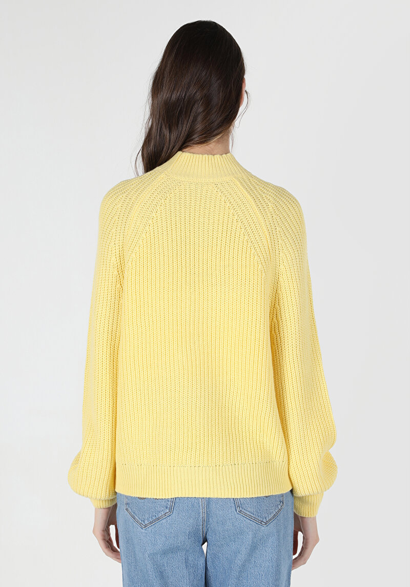 Imagine a Pulover De Dama Galben Regular Fit Cl1055303