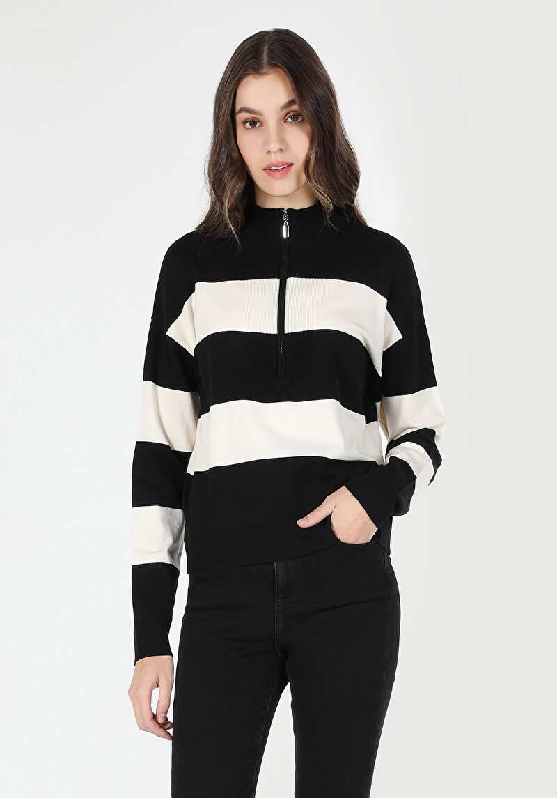 Imagine a Pulover De Dama Negru   Cl1062009