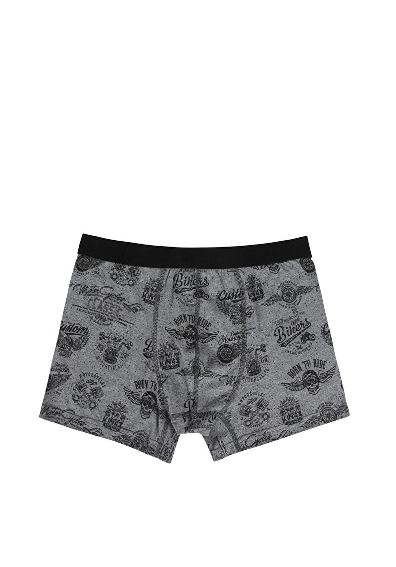 Imagine a Boxer Antracit Pentru Bărbați Modern Fit