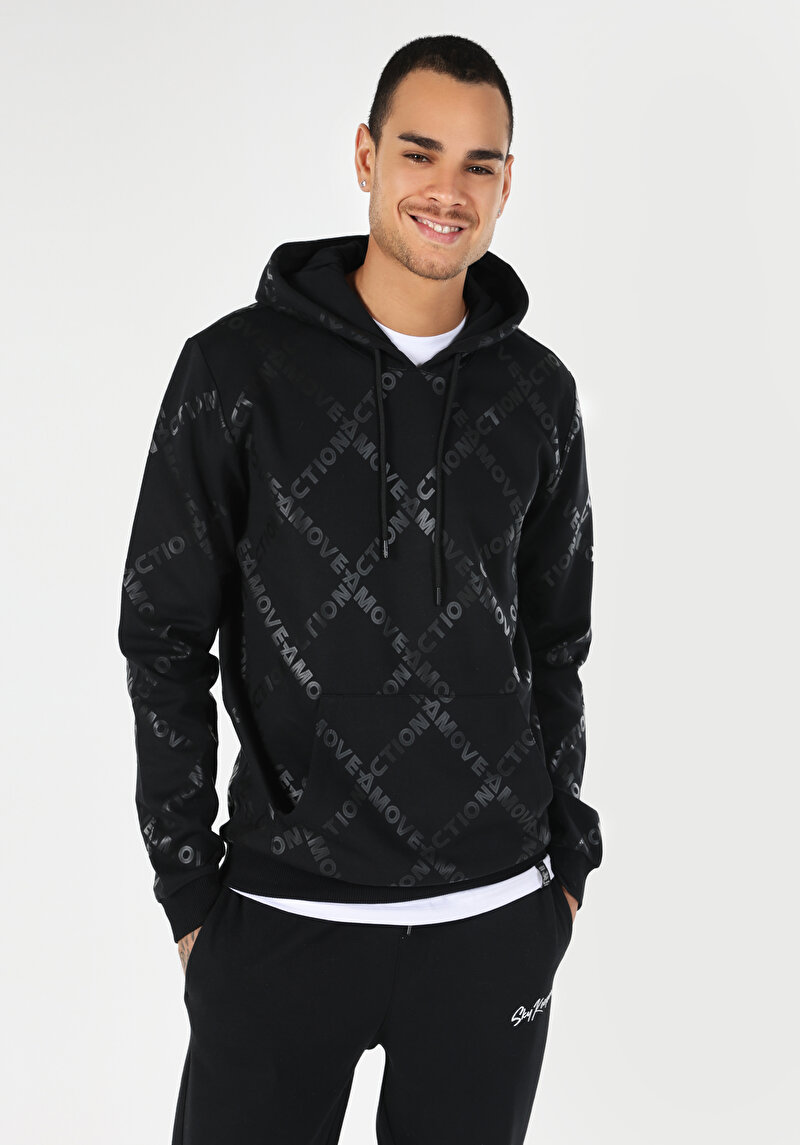 Imagine a Hanorac / Bluza De Barbati Negru   Cl1061701