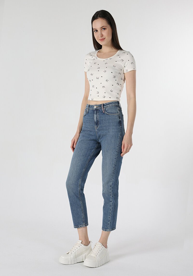 Afișați detalii pentru Tricou Cu Maneca Scurta De Dama Alb Slim Fit  Cl1063222