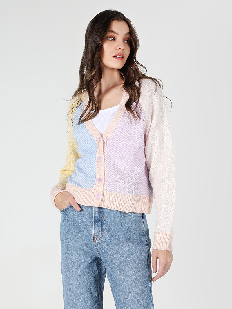 Imagine a Cardigan De Dama Multicolor Cl1061963